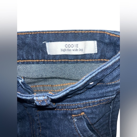 Sam Edelman Codie High Rise Wide Leg Flare Jeans - Size 25 - Picture 8 of 11